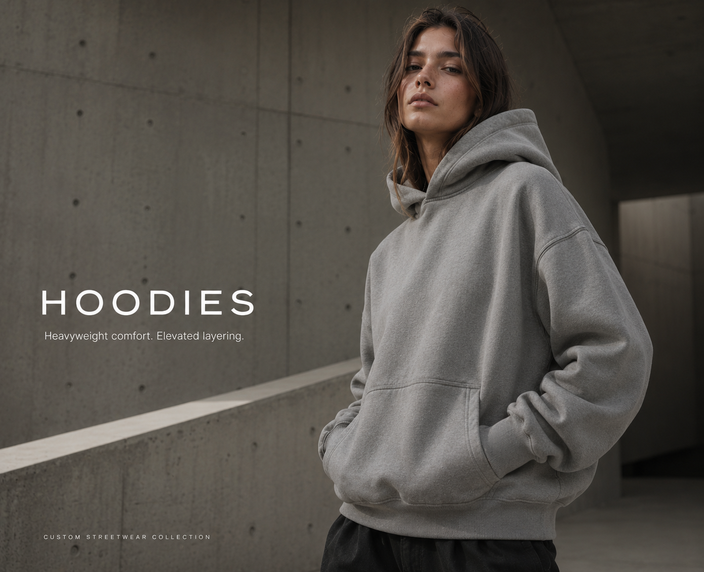 Custom hoodie capsule collection direction